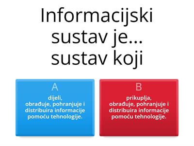 Informacijski sustavi