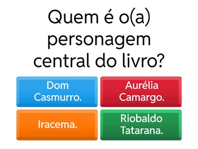 Quiz Livro: A Senhora - José de Alencar