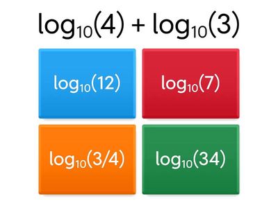  Laws of Logarithms
