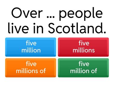 English 6. Lesson 3.  Hundred thousand million 2
