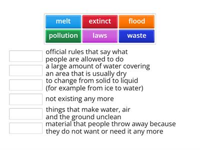 Think 2 unit 6 vocab