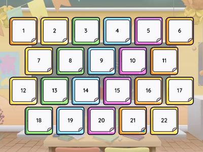 School objects and school subjects