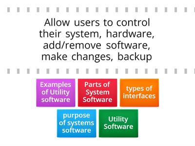 J227 - Comp 1 - 5.0 - Types of software