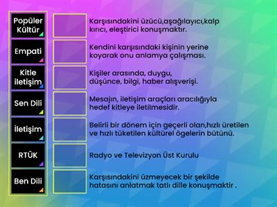 7. Sınıf Sosyal Bilgiler İletişim