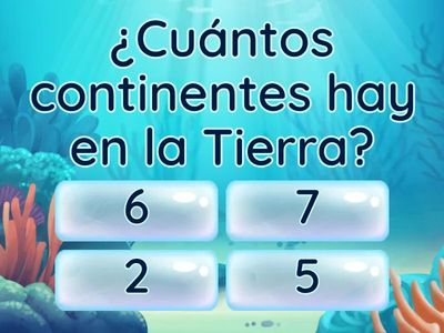 Los Continentes y Océanos