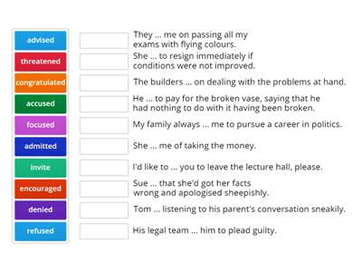 UNIT 8-+ Reporting verbs