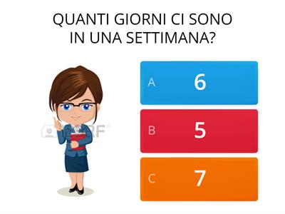 QUIZ: GIORNI MESI STAGIONI