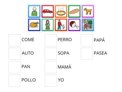 LECTURA COMPRENSIVA PICTOGRAMAS 