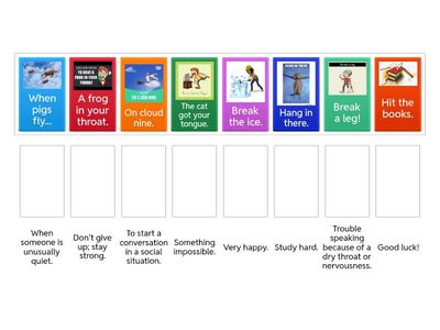 Idiomatic Expressions Game