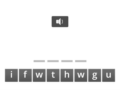 Spelling sight words 5 - spelling 