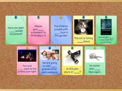 Grammar: Pronouns 2 (Level intermediate plus 1A)