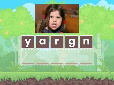 SB p.35 Anagram (Adjectives of feeling )