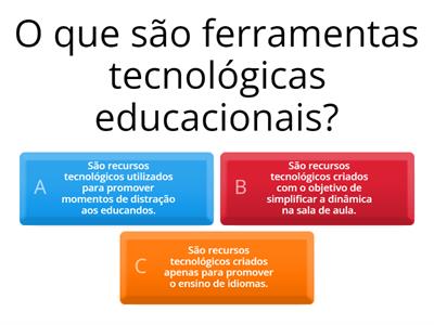 Atividade: Ferramentas digitais para a educação