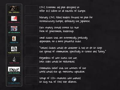 Unit 8.1 - 8.2 Matching Game