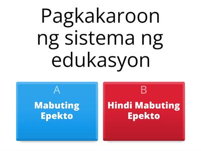 Epekto ng Ikalawang Yugto ng Kolonyalismo at Imperyalismo