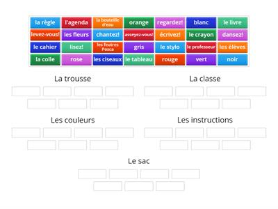 La salle de classe