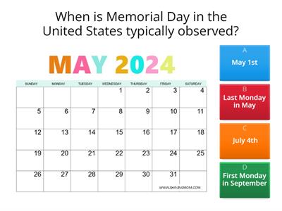 Memorial Day 2024