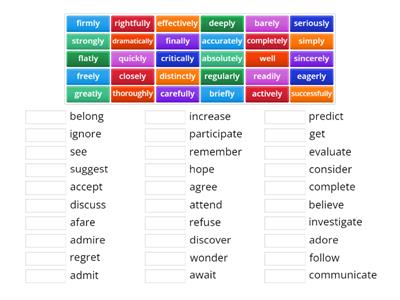 COLLOCATIONS