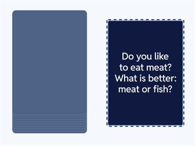 speaking Food beginner