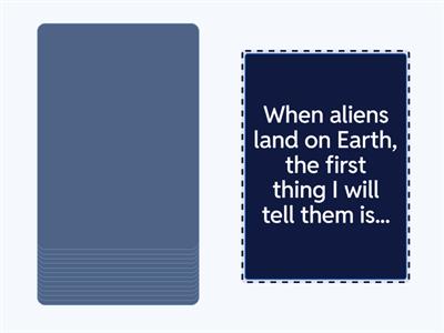 SPEAKING 1st conditional / future time clauses B1