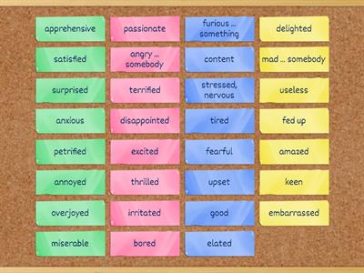 adjectives and prepositions 2