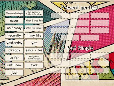 Present Perfect vs. Past Simple - Time expressions
