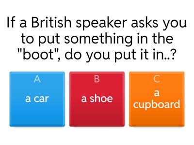 British vs American English