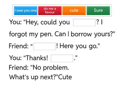 Own It 2! Unit 4 Everyday English phrases