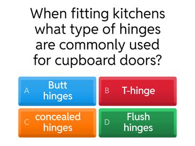 kitchens quiz