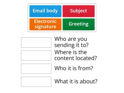 Email format