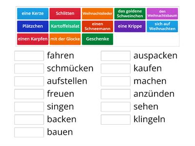 Aktivitäten an Weihnachten