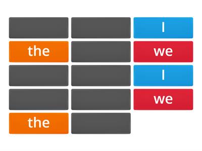 Kindergarten Sight Words