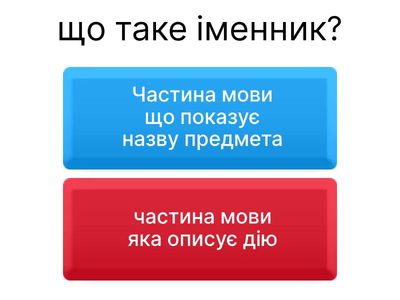 частини мови