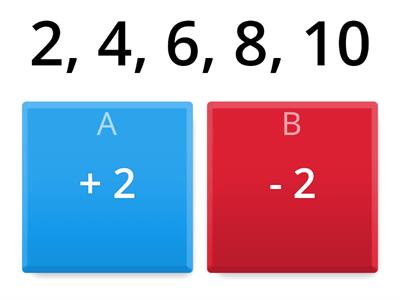 Identify Number Pattern