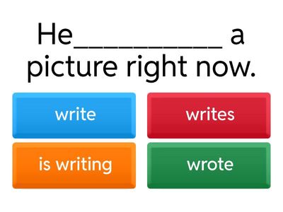 tenses kids 4/teens 1