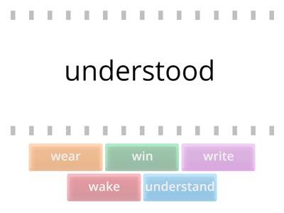 Irregular verbs Past Simple cz. 4