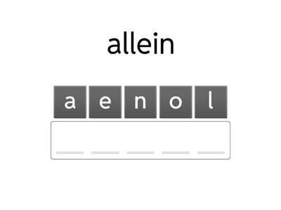 German adjectives in English