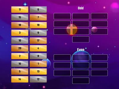 Odd and Even Numbers