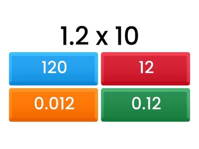 Multiplying Decimals by 10, 100, and 1,000 Long Version