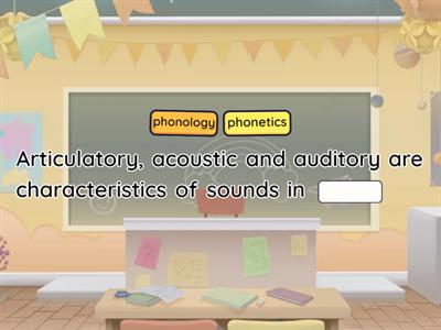 Phonetics & Phonology