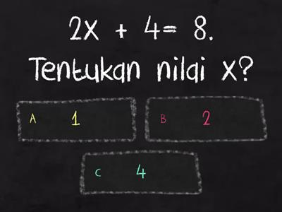  Kuis Matematika 