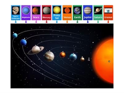  5 Space - Solar System Planet Ordering Game