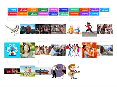 Hobbies ESL Vocabulary