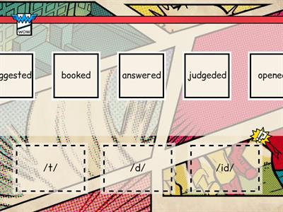  ED pronunciation  regular classify