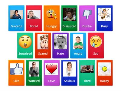 Flashcards Emotions-7 basico 