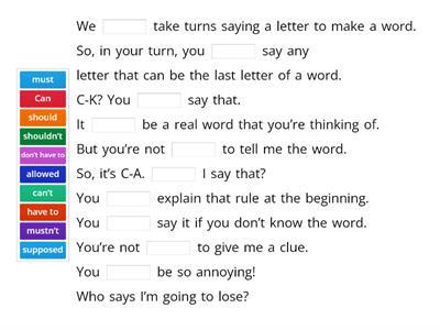 New Horizons - B1 - Conversation - Lesson 27 - Practice 1