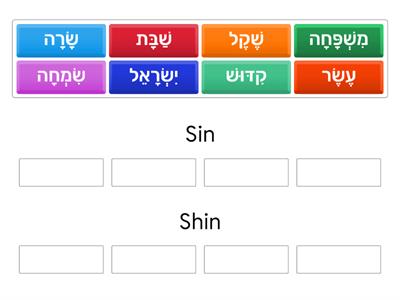 Shin and Sin