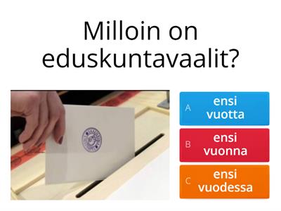 Milloin? Ajanilmauksia