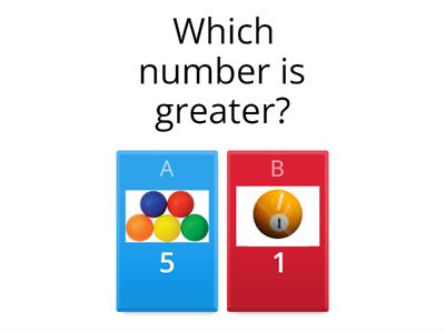 Greater than, less than, or equal?