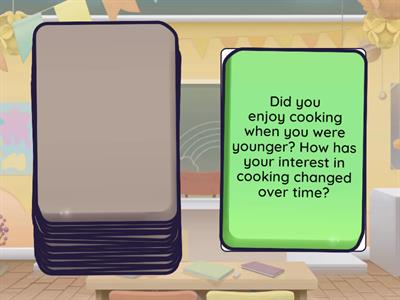 B1 - Past Habit questions